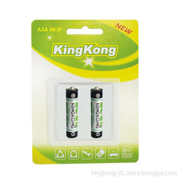 1.5V 7# Carbon Batteries, LR03 AAA